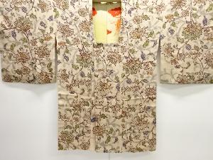 大正ロマン　唐花模様道行コート